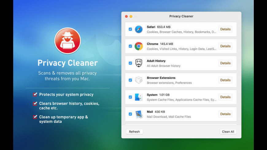 Mac Privacy Cleaner